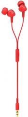 JBL C100SI In Ear Wired Earphones With Mic Red