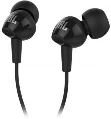JBL C150SI In Ear Wired Earphones With Mic Black