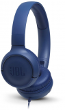 JBL JBLT500BLU On Ear Wired Headphones With Mic