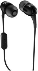 JBL T150A In Ear Wired Earphones With Mic Black
