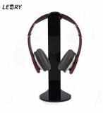 LEORY Acrylic New Display Rack Holder Gaming Headphone Headset Stand for Home Office Store Headphone Accessories
