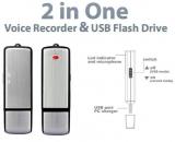 MatLogix USB 4GB Flash Device Voice Recorders