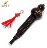 New Chinese Traditional Hulusi Gourd Cucurbit Flute C/Bb Professional Ethnic Musical Instrument with Chinese Knot Gifts Hot Sale
