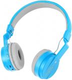 Nine9 SH12 Over Ear Wireless With Mic Headphones/Earphones Blue color