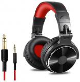OneOdio Pro 10 Black & Red Over Ear Wired With Mic Headphones/Earphones