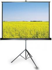 Perfect Projection Tripod Projector Screen Size: 122 cmx91 cm In Imported High Gain Fabric