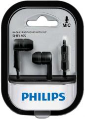 Philips 1405 In Ear Wired Earphones With Mic black