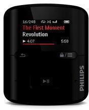 Philips 4GB Raga MP3 Player Black