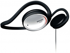 Philips SHS390/98 Over Ear Wired Headphones Without Mic Black