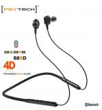 Psytech Dual Driver 4D Bass Neckband Wireless With Mic Headphones/Earphones