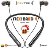 Psytech FLEXIBAND 4 EXTRAA BASS Neckband Wireless With Mic Headphones/Earphones