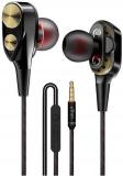 PTron Boom Duo In Ear Wired With Mic Headphones/Earphones