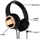 REBORN PREMIUM QUALITY Over Ear Wired With Mic Headphones/Earphones