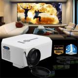 SAWAKE Portable Multimedia Mini Projector 1080P HD Multimedia LED TV VGA HDMI USB Home Theater Cinema for Party Home Entertainment Outdoor Camping Meeting etc