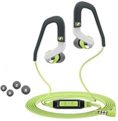 Sennheiser OCX 686G SPORTS In Ear Wired With Mic Earphones Green and Black