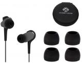 SEVENTY SEVEN E 101 Black & Grey In Ear Wired With Mic Headphones/Earphones
