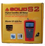 Solid Digital Satellite dB Meter SF 630 PRO Multimedia Player