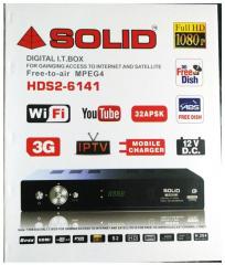 Solid HD 6141 Free To Air MPEG 4 Full HD DTH Box Multimedia Player