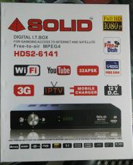 Solid HD S2 6141 Free To Air MPEG 4 Full HD DTH Box Streaming Media Player