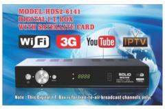 Solid HD S2 6141 Free To Air MPEG 4 Full HD Set Top Box Streaming Media Player