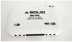 Solid HD S2 6363 MPEG4 with You Tube Streaming Media Player