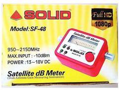 Solid Satellite dB Meter Multimedia Player