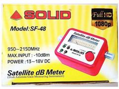 Solid Satellite dB Meter SF 48 Multimedia Player