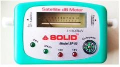 Solid SOLID SF 03 Satellite dB Meter Multimedia Player