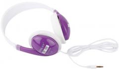 Sonilex SLG 1003HP On Ear Wired Headphone Without Mic Purple