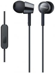 Sony MDR EX150AP In Ear Wired Earphones With Mic Black