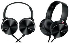 Sony MDR XB450BV Over Ear 1.2 M Wired Headphone