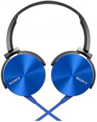 Sony MDR XB450/LQ On Ear Extra Bass Headphones Without Mic 165gms