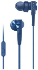 Sony MDR XB55AP In Ear Wired Earphones With Mic