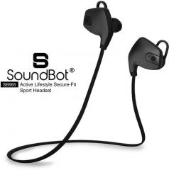 SoundBot SB565 Bluetooth Headset Black