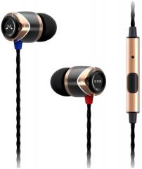 Soundmagic E10S Gold Black In Ear Wired Earphones With Mic Gold
