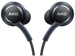Stark AKG Black Earphone For SAMSUNG S7, S8 On Ear Wired Headphones With Mic