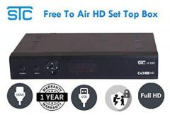 STC DTH HD Set Top Box H 102 With Recording Multimedia Player