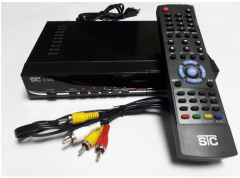 STC H 101 DVB S MPEG 4 Digital Set Top Box Multimedia Player