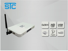 STC HD H 500 Set Top Box with Super Wifi Adapter Streaming Media Player