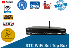 STC WiFi Mpeg4 Free To Air DTH Set Top Box H 101 Multimedia Player