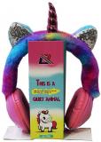 Stylie Modern Alternatives Cat style Unicorn headphones for kids Over Ear Wired With Mic Headphones/Earphones