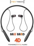 TUNE AUDIO PSYTECH BASS BAND 20 HOURS MUSIC PLAY Neckband Wireless With Mic Headphones/Earphones