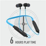 UBON CL 20 BLUE COLOUR Neckband Wireless With Mic Headphones/Earphones
