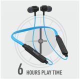 UBON CL 20BLUETOOTH BLUE COLOUR Neckband Wireless With Mic Headphones/Earphones