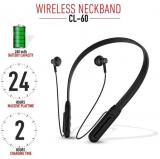 UBON CL 60 Neckband Wireless Without Mic Headphones/Earphones