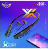 UBON CL 75 BLUETOOTH Neckband Wireless With Mic Headphones/Earphones