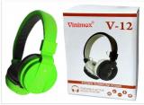 vinimox vali v 12 bluetooth Over Ear Wireless With Mic Headphones/Earphones