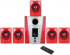 Vsure HTRS5.1SN Multimedia Home Theater System Red