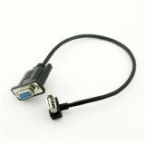 WowObjects 1pcs RS232 DB9 Female to USB 2.0 A Female Serial Cable Adapter Converter 8 inch Inch 25cm