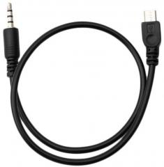 WowObjects Micro USB Male to Stereo 3.5mm Male Car AUX Out Cable For Samsung Galaxy S4